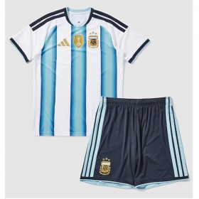Argentina Hemmakläder Barn VM 2026 Kortärmad (+ Korta byxor)